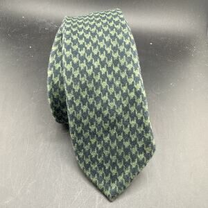 Eredi Chiarini Tie Wool Green And Blue